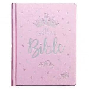 ESV My Creative Bible for Girls Faux Leather HC Pink Glitter