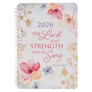2026 Strength and Song Spiral Weekly Planner